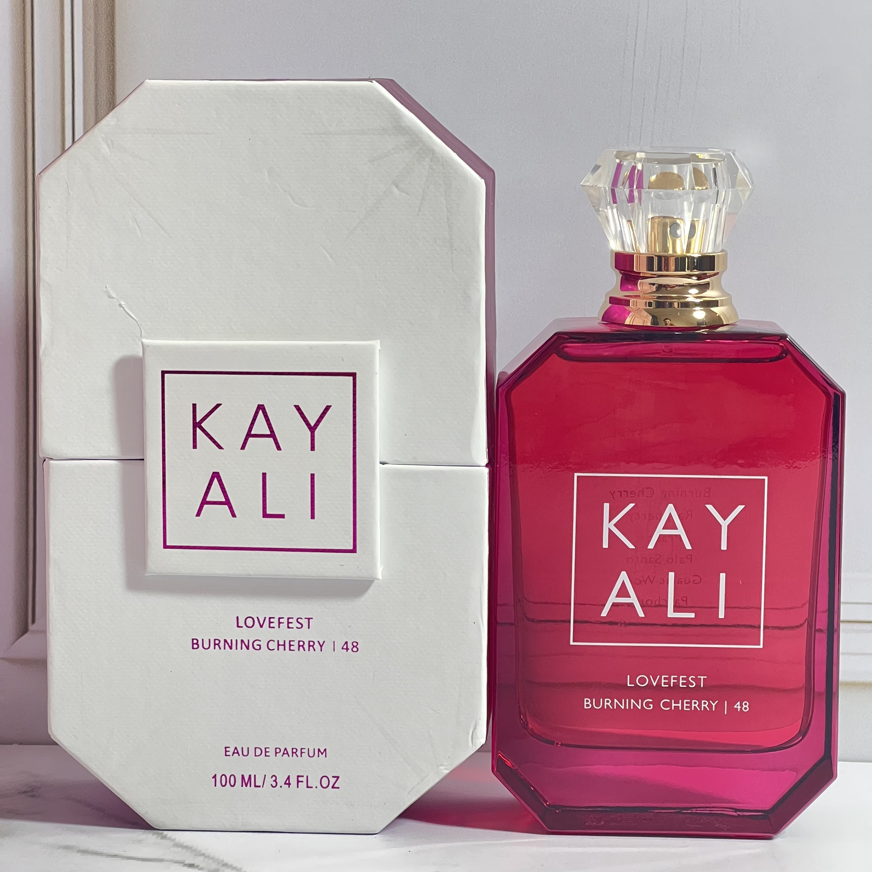 Kayali Lovefest Burning Cherry 48